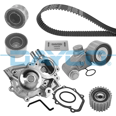 Комплект грм с водяным насосом subaru legacy v 09-14 DAYCO KTBWP5530