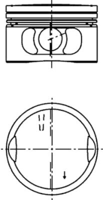 Поршень KOLBENSCHMIDT 99942620