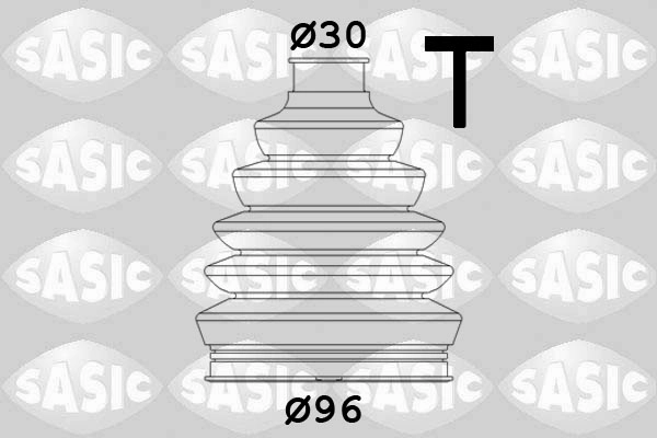 Комплект пыльника приводной вал SASIC 1906071