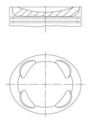 Поршень MAHLE/KNECHT 081 PI 00104 002