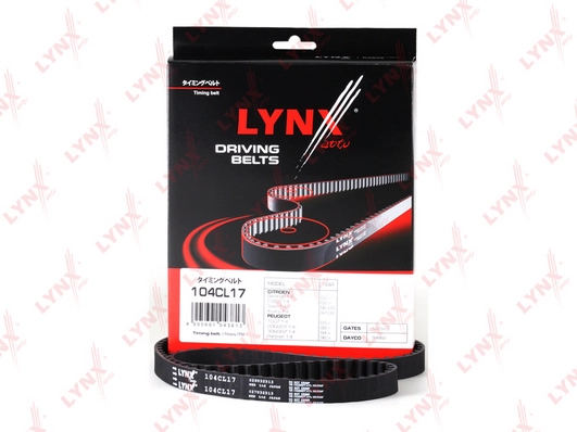 Зубчатый ремень LYNXAUTO 104CL17