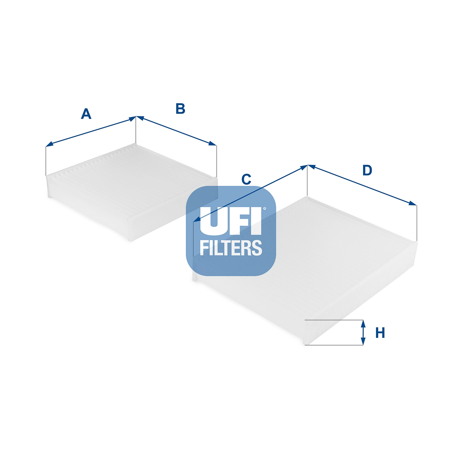 Фильтр воздух во внутренном пространстве UFI 53.143.00