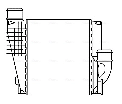 Интеркулер AVA QUALITY COOLING PEA4385