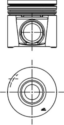 Поршень KOLBENSCHMIDT 40285610