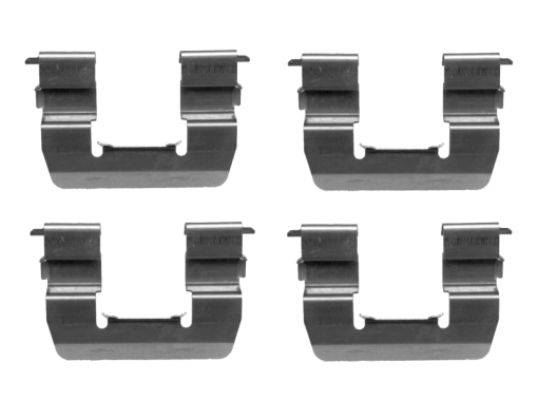 Комплектующие колодки дискового тормоза MINTEX MBA1668