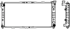 Радиатор охлаждение двигателя SAKURA AUTOMOTIVE 3301-1003
