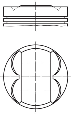 Поршень MAHLE/KNECHT 011 PI 00105 001