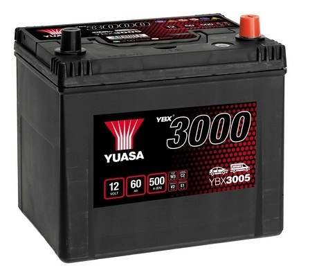 Стартерная аккумуляторная батарея ybx3000 smf batteries YUASA YBX3005