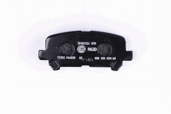 Комплект тормозных колодок дисковый тормоз HELLA/BEHR/PAGID 8DB 355 020-601