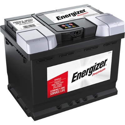 Стартерная аккумуляторная батарея energizer premium ENERGIZER EM63-L2