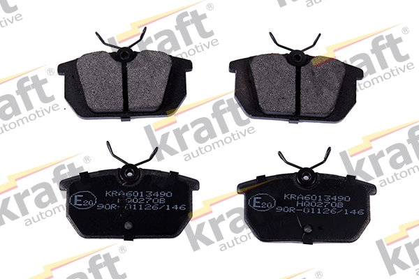Комплект тормозных колодок дисковый тормоз KRAFT AUTOMOTIVE 6013490