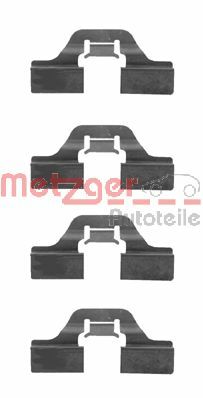 Комплектующие колодки дискового тормоза greenparts METZGER 109-1211