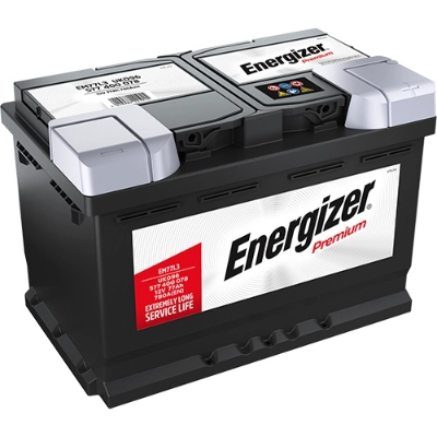Стартерная аккумуляторная батарея energizer premium ENERGIZER EM77-L3