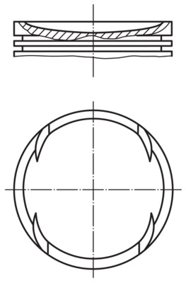 Поршень MAHLE/KNECHT 063 55 02