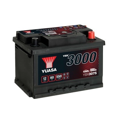 Стартерная аккумуляторная батарея ybx3000 smf batteries YUASA YBX3075
