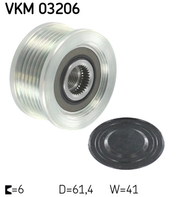Механизм свободного хода генератора SKF VKM 03206