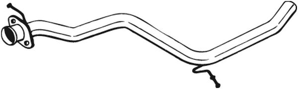 Труба выхлопного газа BOSAL 851-169