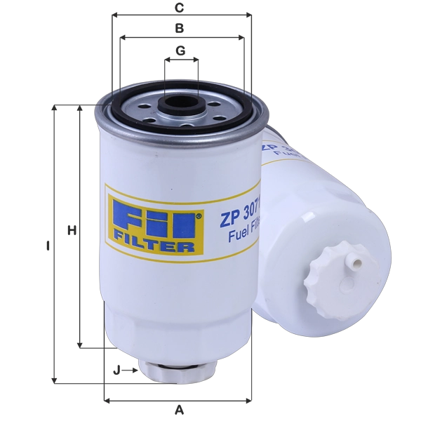 Топливный фильтр FIL FILTER ZP 3071 F