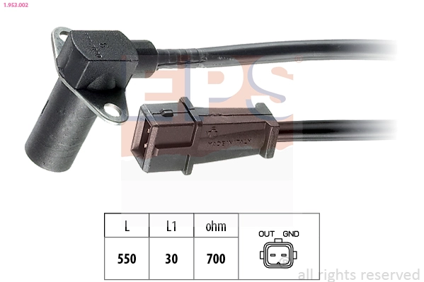 Датчик импульсов made in italy - oe equivalent EPS 1.953.002