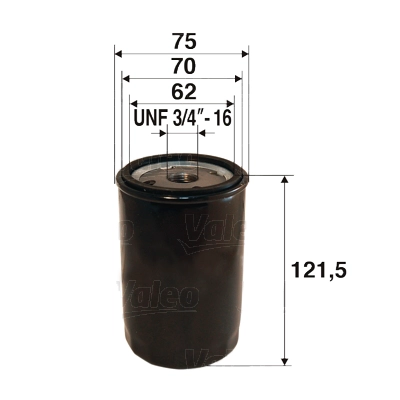 Масляный фильтр VALEO 586052