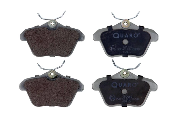 Комплект тормозных колодок дисковый тормоз QUARO QP0162
