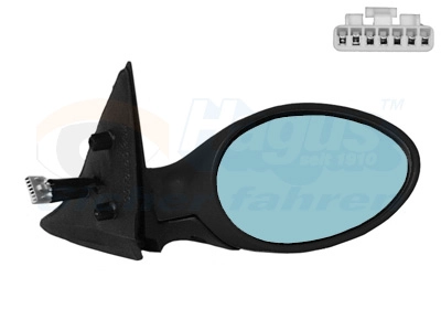 Наружное зеркало hagus VAN WEZEL 0156808