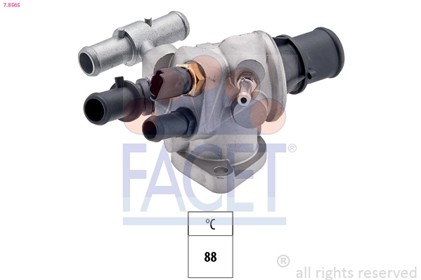 Термостат охлаждающая жидкость made in italy - oe equivalent FACET 7.8565
