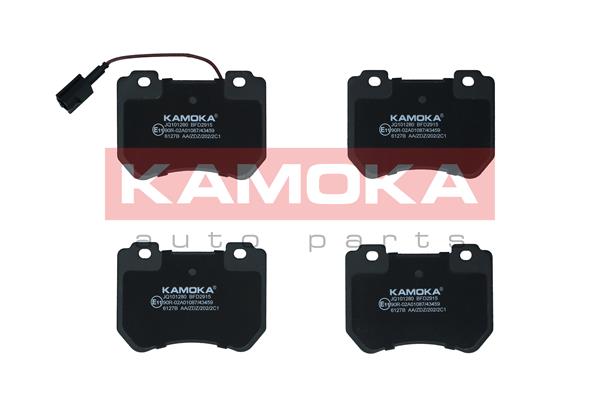 Комплект тормозных колодок дисковый тормоз kamoka KAMOKA JQ101280