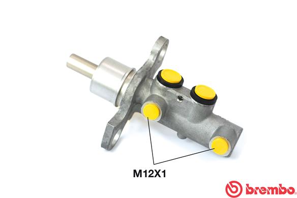 Главный тормозной цилиндр essential line BREMBO M 23 002