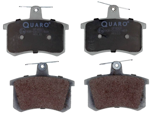 Комплект тормозных колодок дисковый тормоз QUARO QP4860