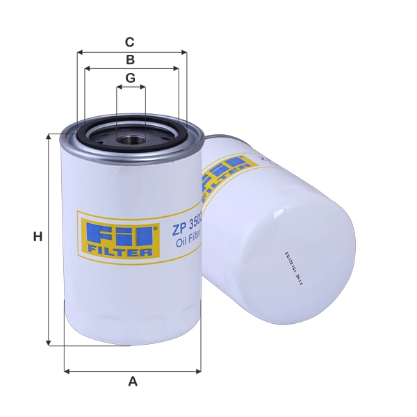 Масляный фильтр FIL FILTER ZP 3502
