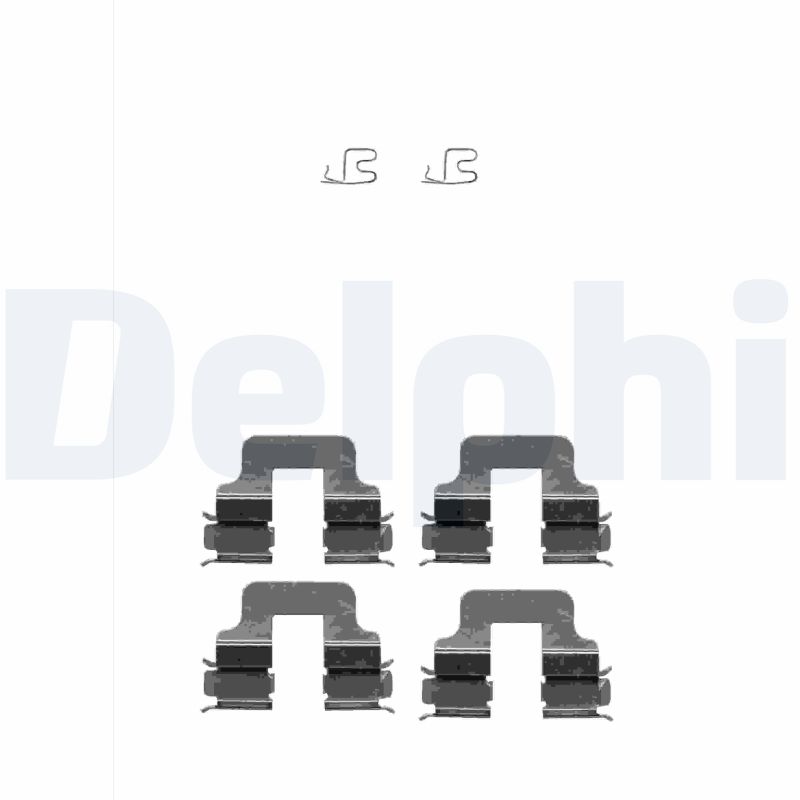 Комплектующие колодки дискового тормоза DELPHI LX0342