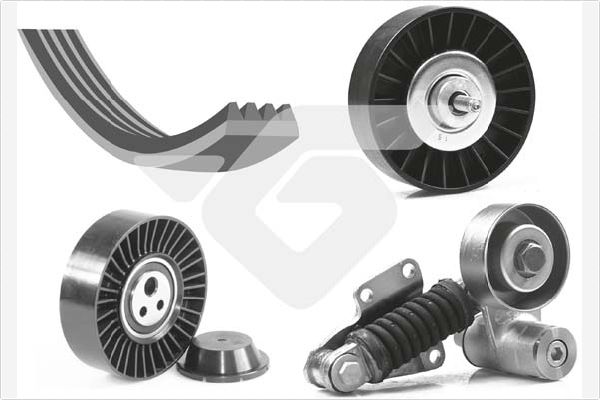 Поликлиновой ременный комплект HUTCHINSON KHV 48