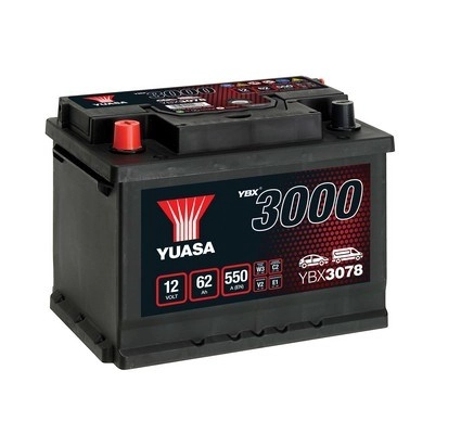 Стартерная аккумуляторная батарея ybx3000 smf batteries YUASA YBX3078