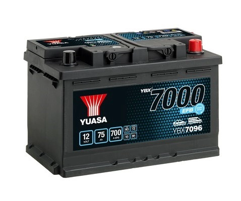 Стартерная аккумуляторная батарея ybx7000 efb start stop plus batteries YUASA YBX7096