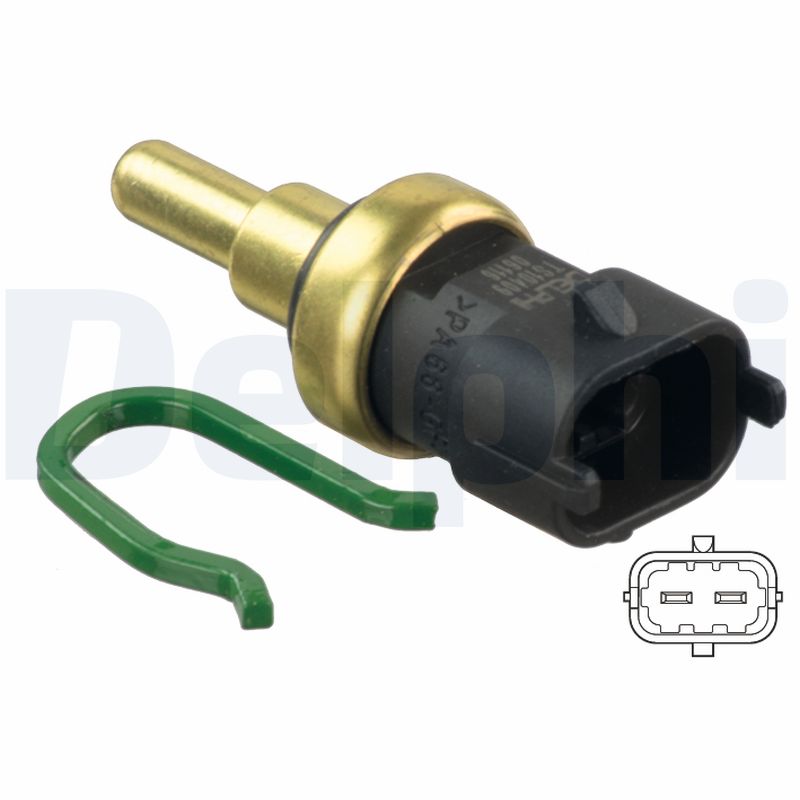 Датчик температура охлаждающей жидкости DELPHI TS10409