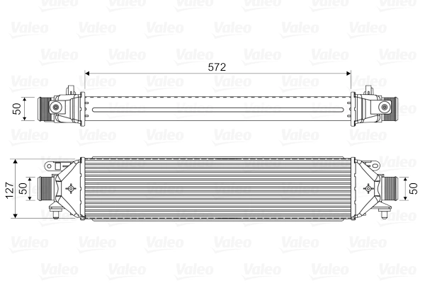 Интеркулер VALEO 818824