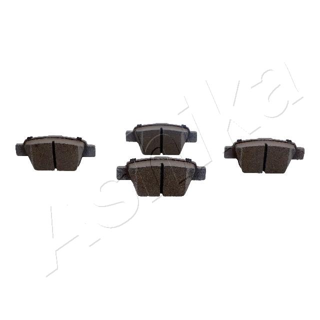 Комплект тормозных колодок дисковый тормоз ASHIKA 51-00-00004
