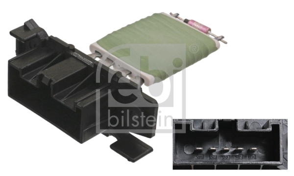 Сопротивление вентилятор салона febi plus FEBI BILSTEIN 100043