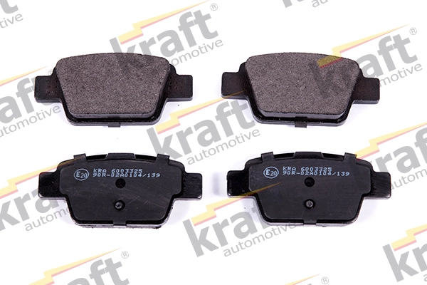 Комплект тормозных колодок дисковый тормоз KRAFT AUTOMOTIVE 6003325