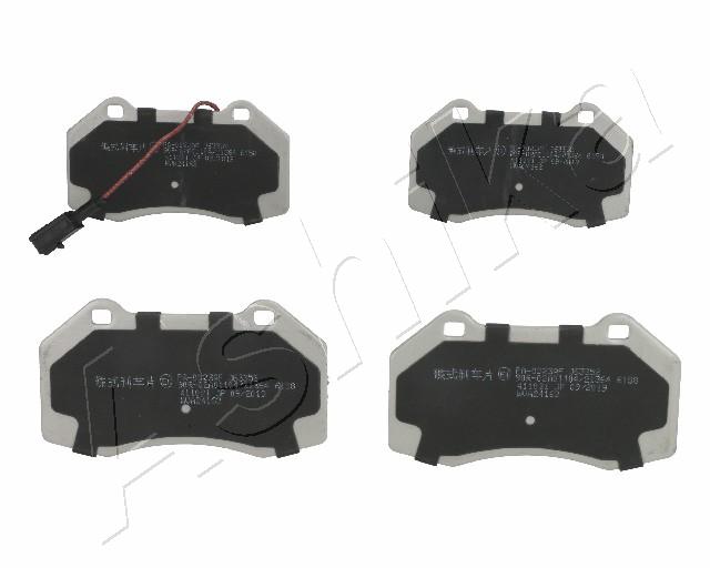 Комплект тормозных колодок дисковый тормоз ASHIKA 50-00-0023