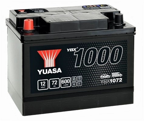 Стартерная аккумуляторная батарея ybx1000 caca batteries YUASA YBX1072