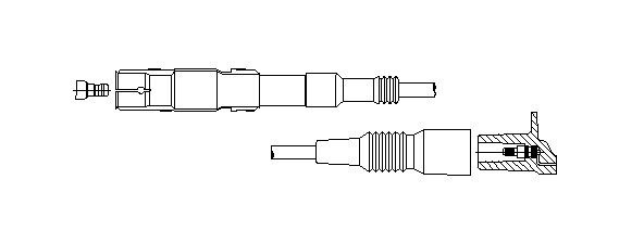 Провод зажигания BREMI 118/55