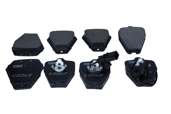 Комплект тормозных колодок дисковый тормоз MAXGEAR 19-0407