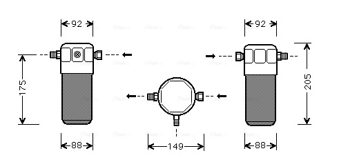Осушитель кондиционер AVA QUALITY COOLING AID032