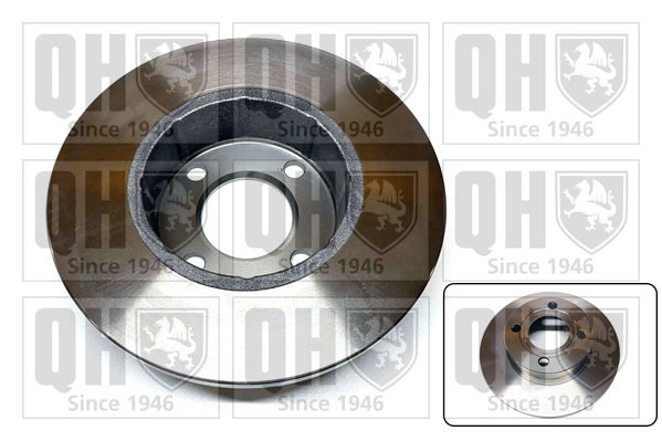 Тормозной диск QUINTON HAZELL BDC3907
