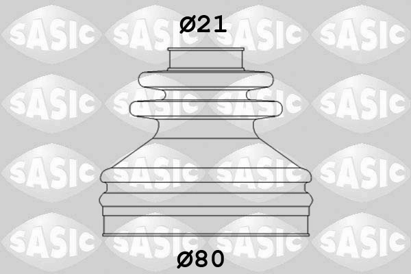 Комплект пыльника приводной вал SASIC 1906029