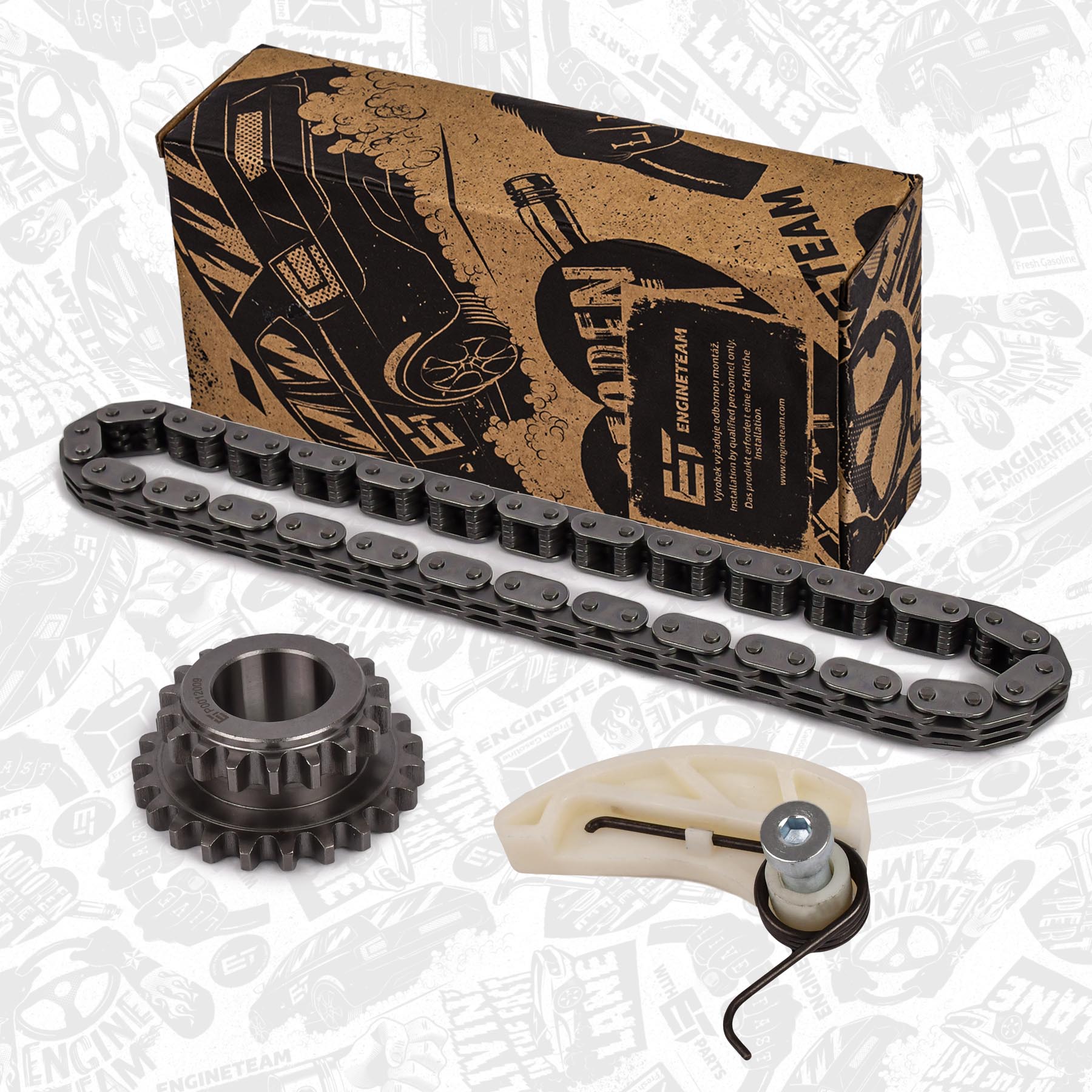 Комплект цепи привод масляного насоса boxet service kit ET ENGINETEAM RS0051