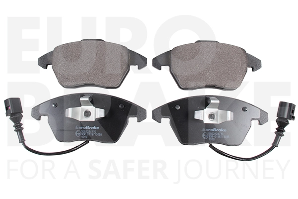 Комплект тормозных колодок дисковый тормоз EUROBRAKE 5502224770