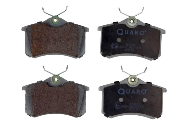 Комплект тормозных колодок дисковый тормоз QUARO QP8078